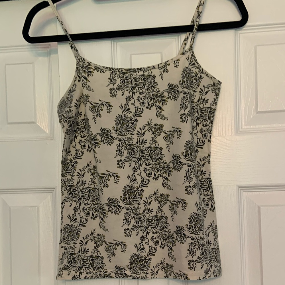 LOFT floral tank top